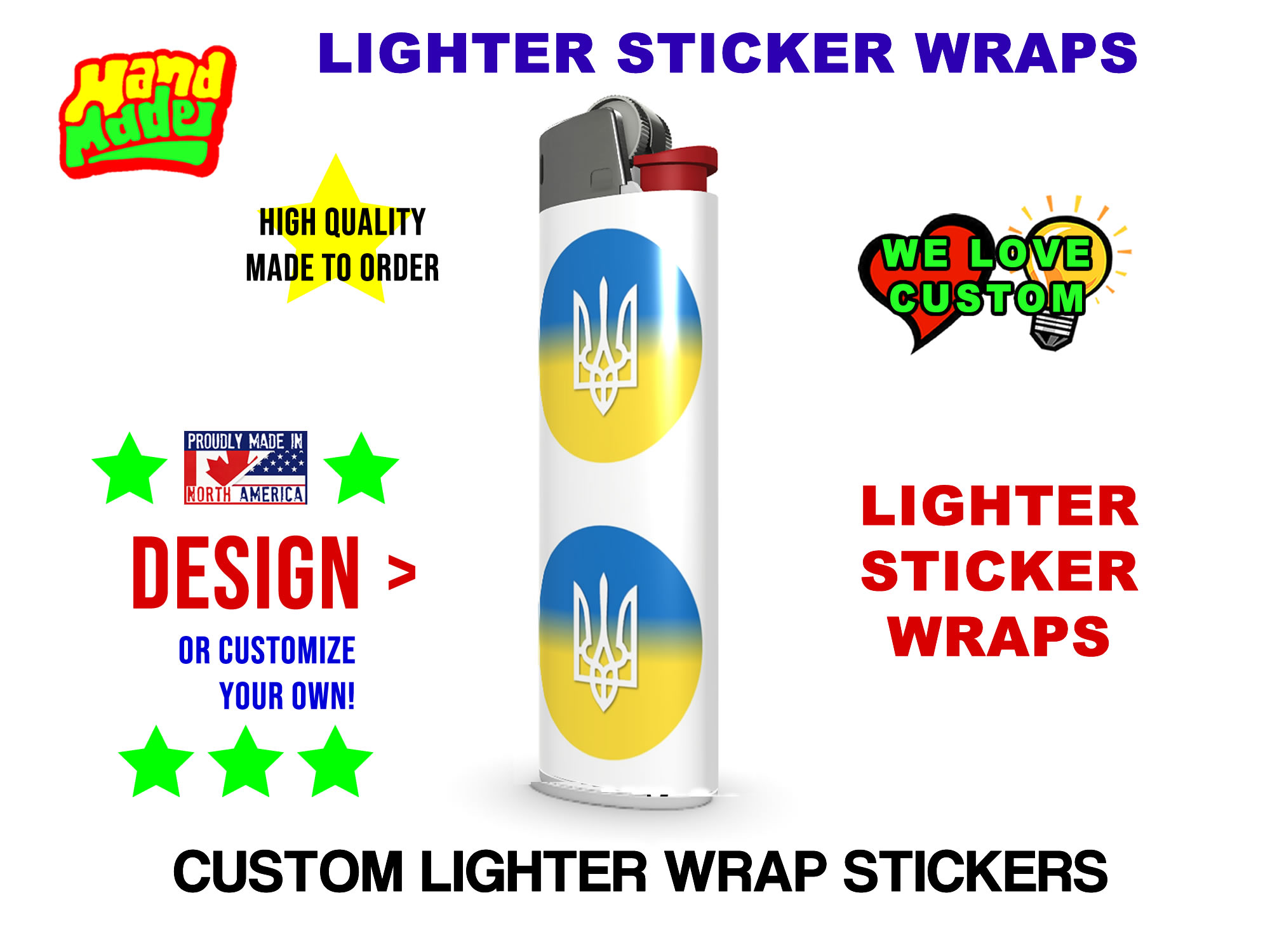 Custom Lighter Wraps
